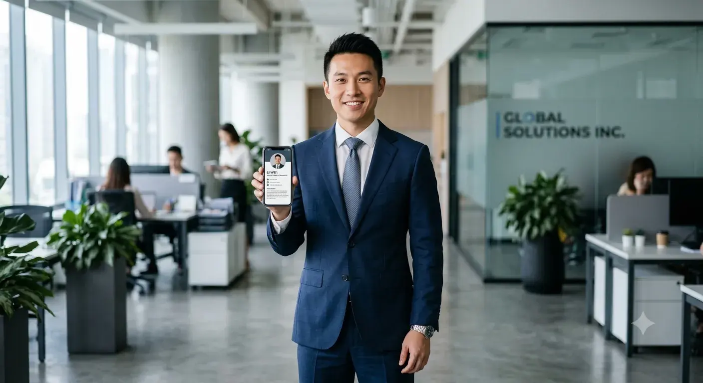 Business persona preview for dpersona